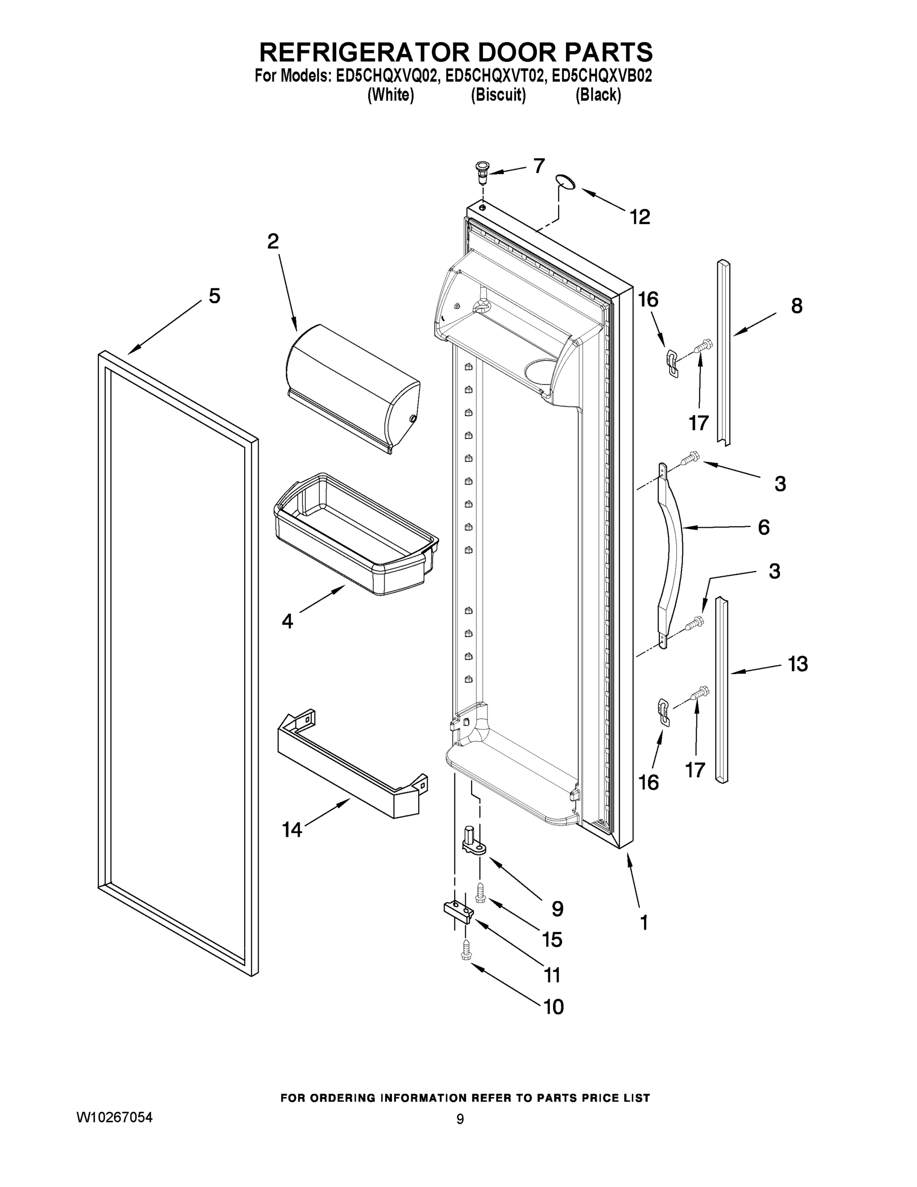 06 - REFRIGERATOR DOOR PARTS