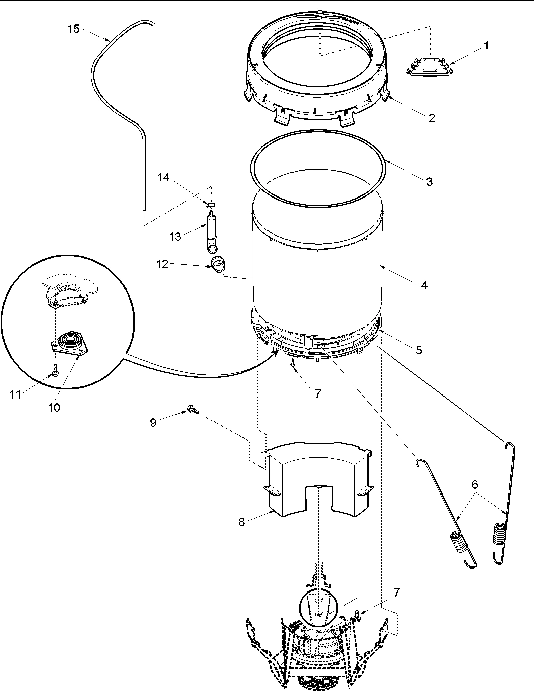 08 - Outer Tub and Pressure Tube
