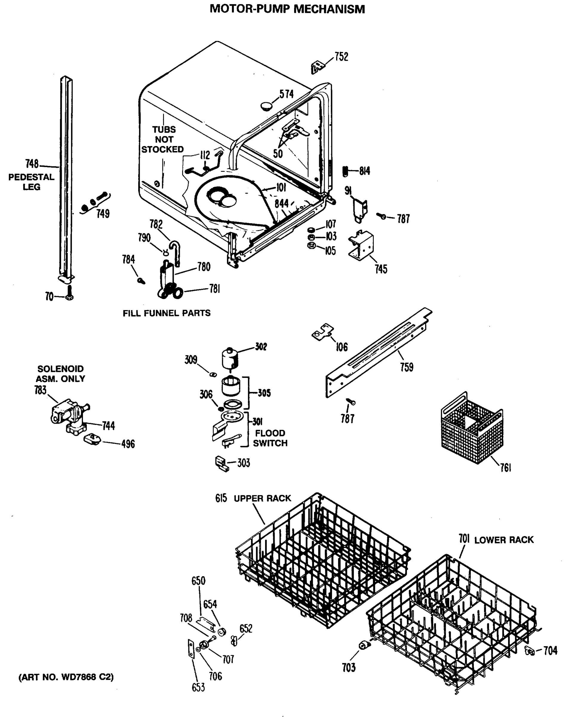MOTOR-PUMP MECHANISM
