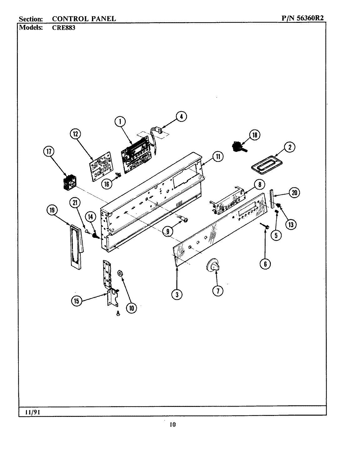 02 - CONTROL PANEL (CRE883)