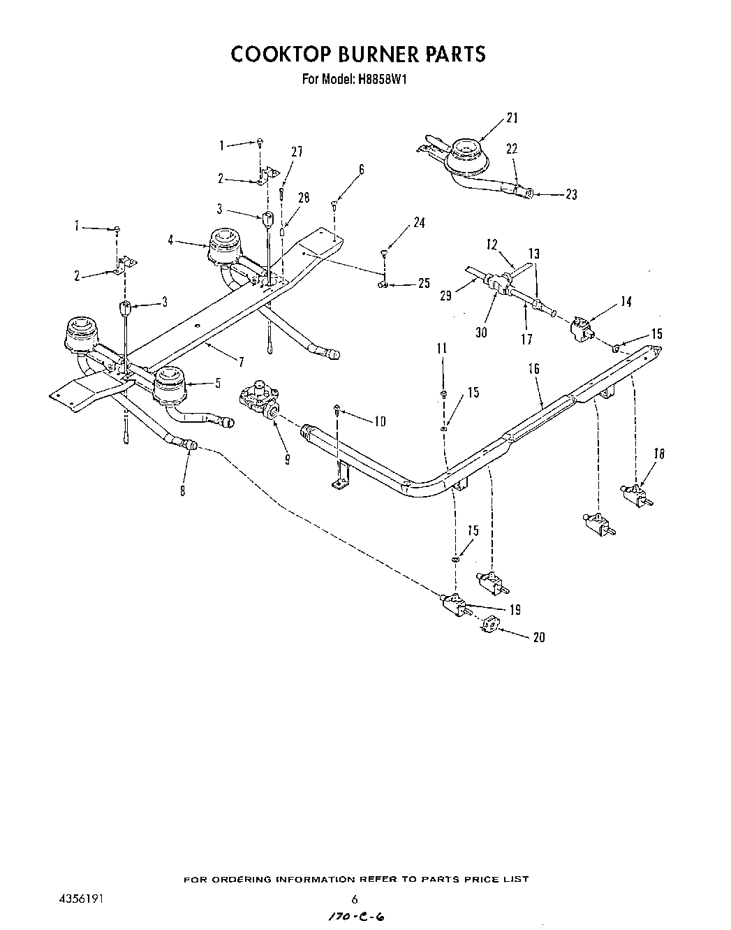 05 - COOK TOP BURNER