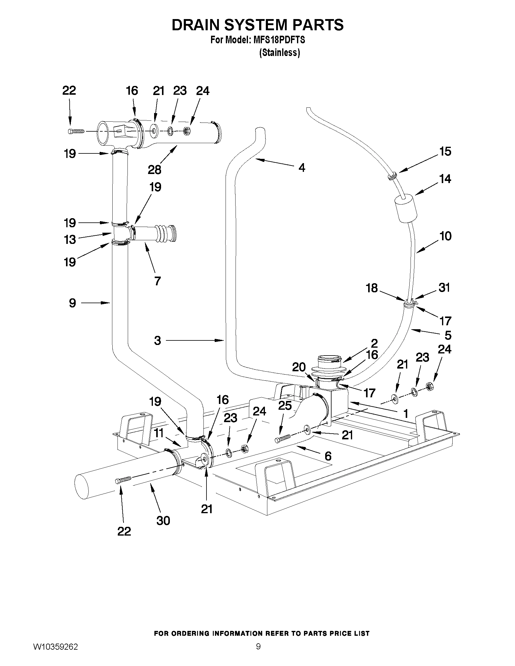 08 - DRAIN SYSTEM PARTS