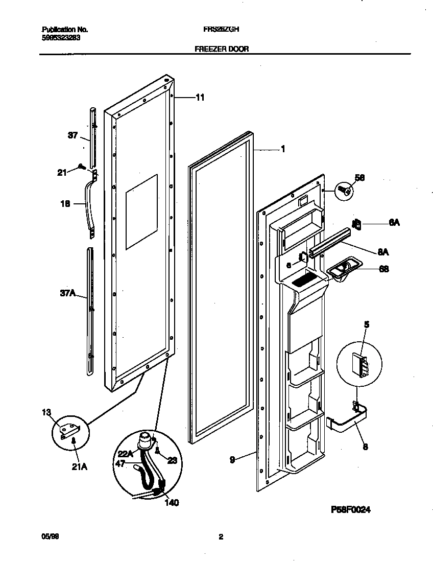 02 - FREEZER DOOR