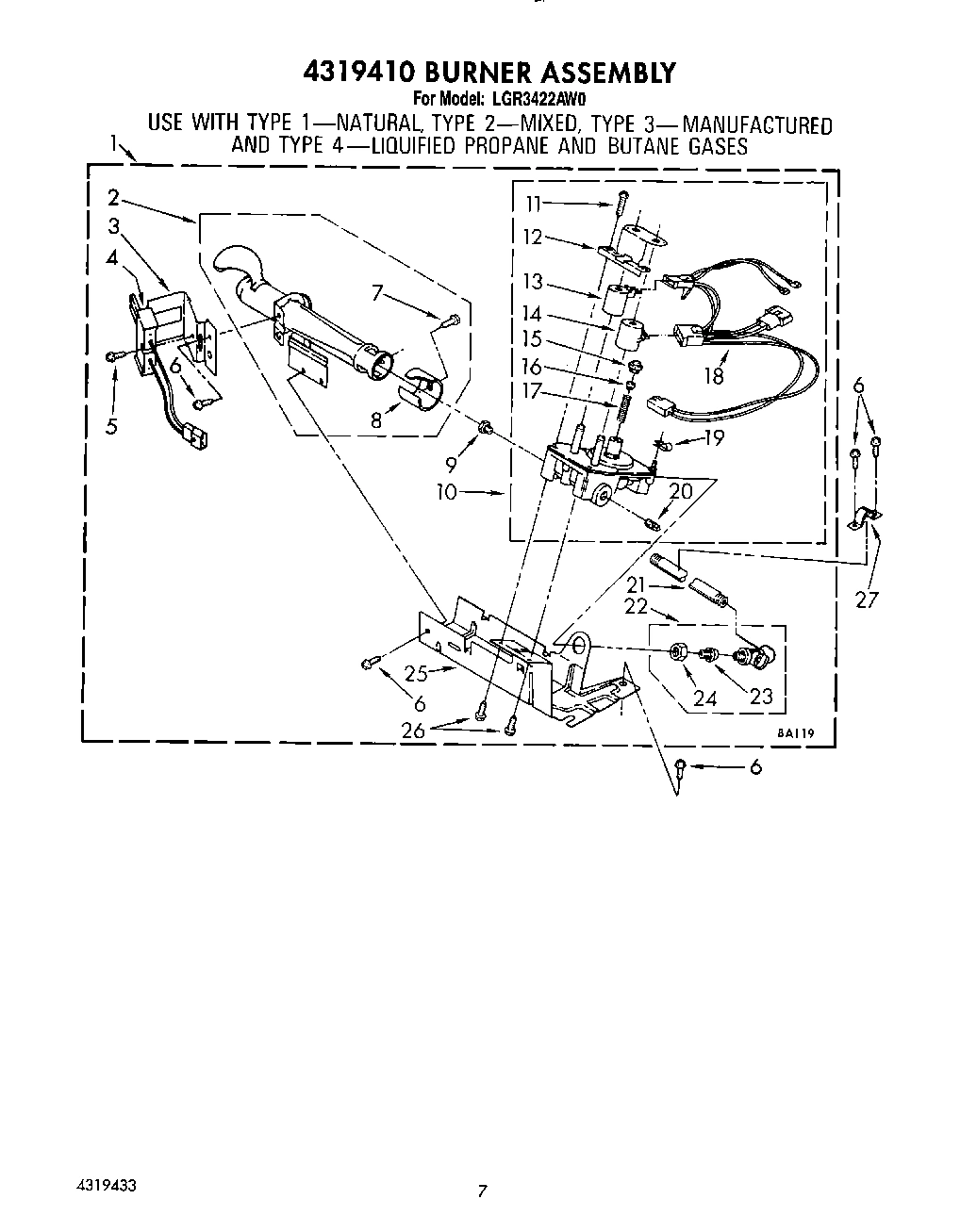 05 - 4319410 BURNER