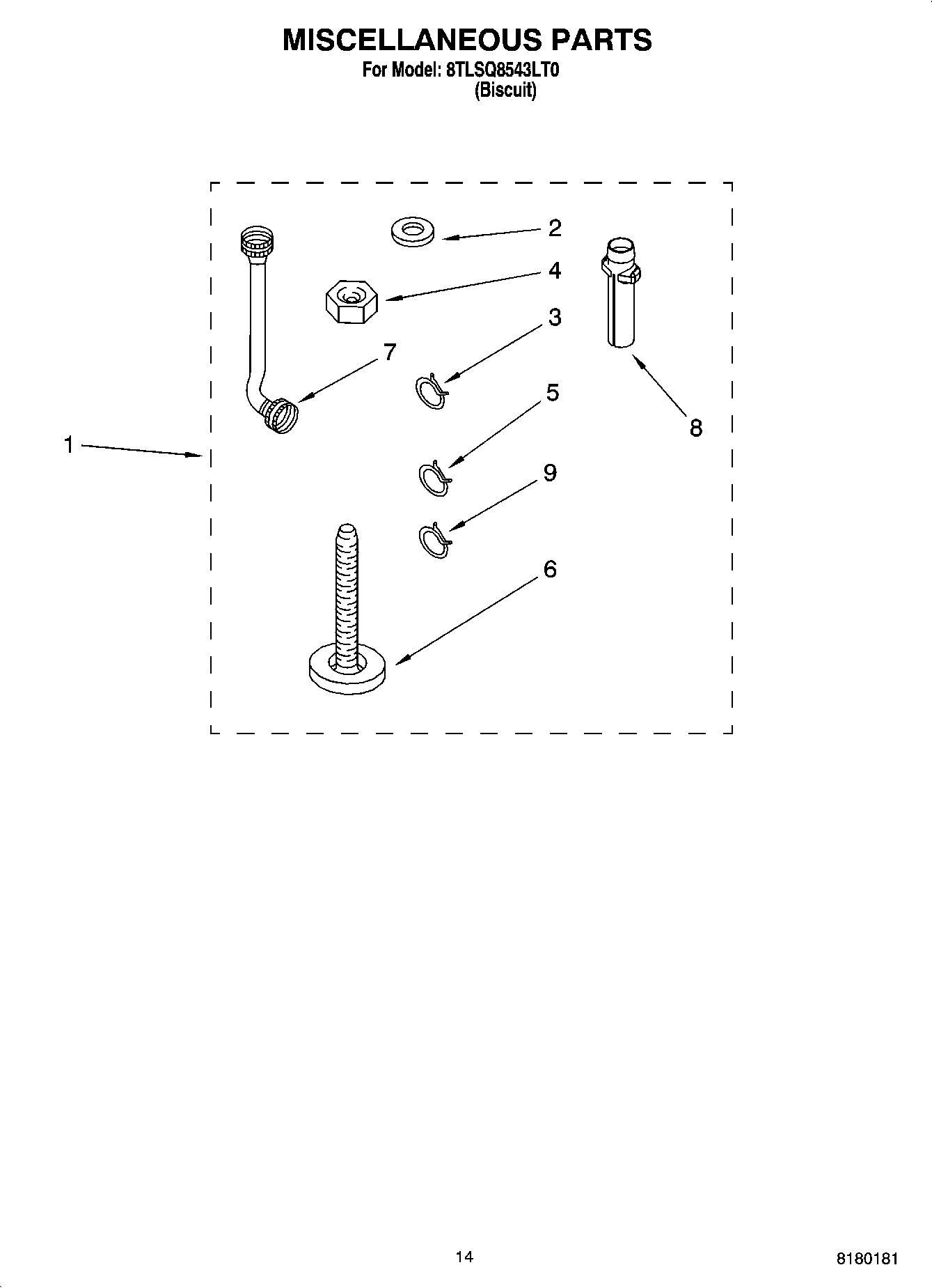 10 - MISCELLANEOUS  PARTS, OPTIONAL PARTS (NOT INCLUDED)