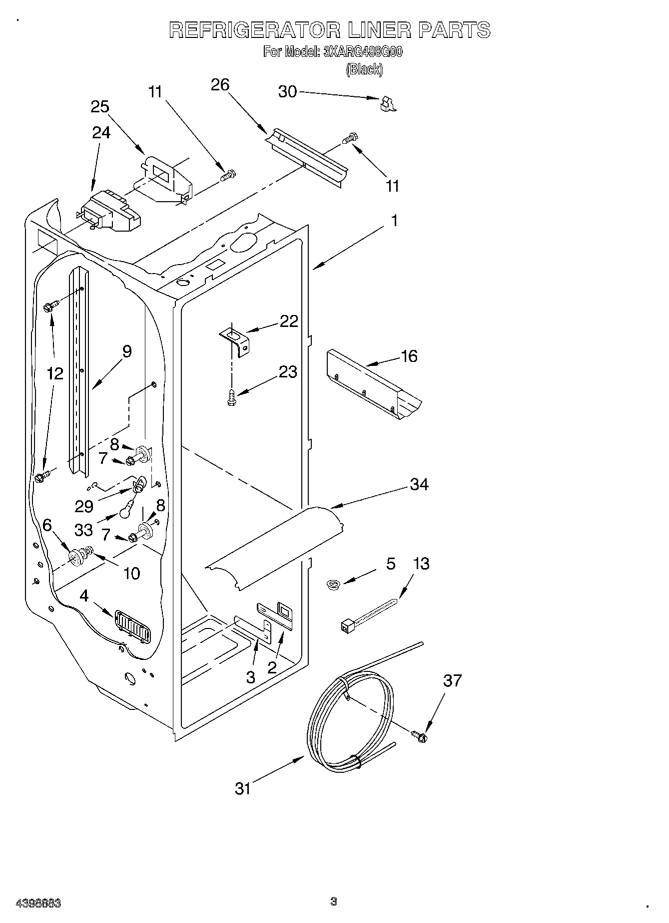 02 - REFRIGERATOR LINER