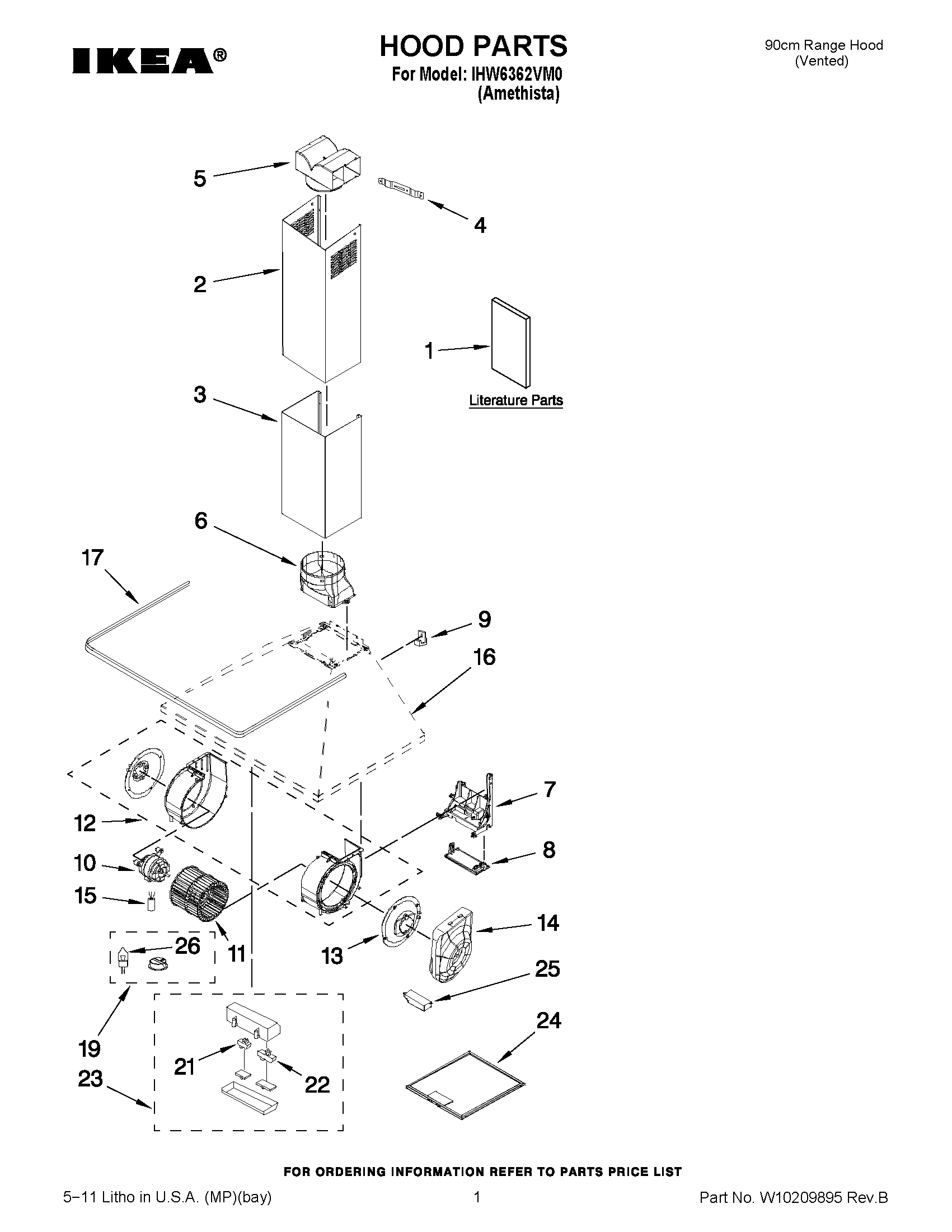 01 - HOOD PARTS