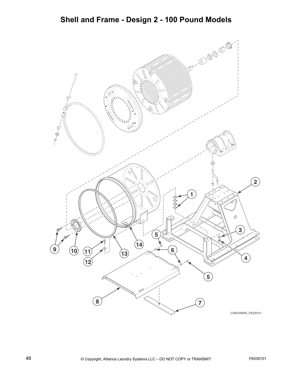 Shell and Frame - Design 2 - 100 Pound Models