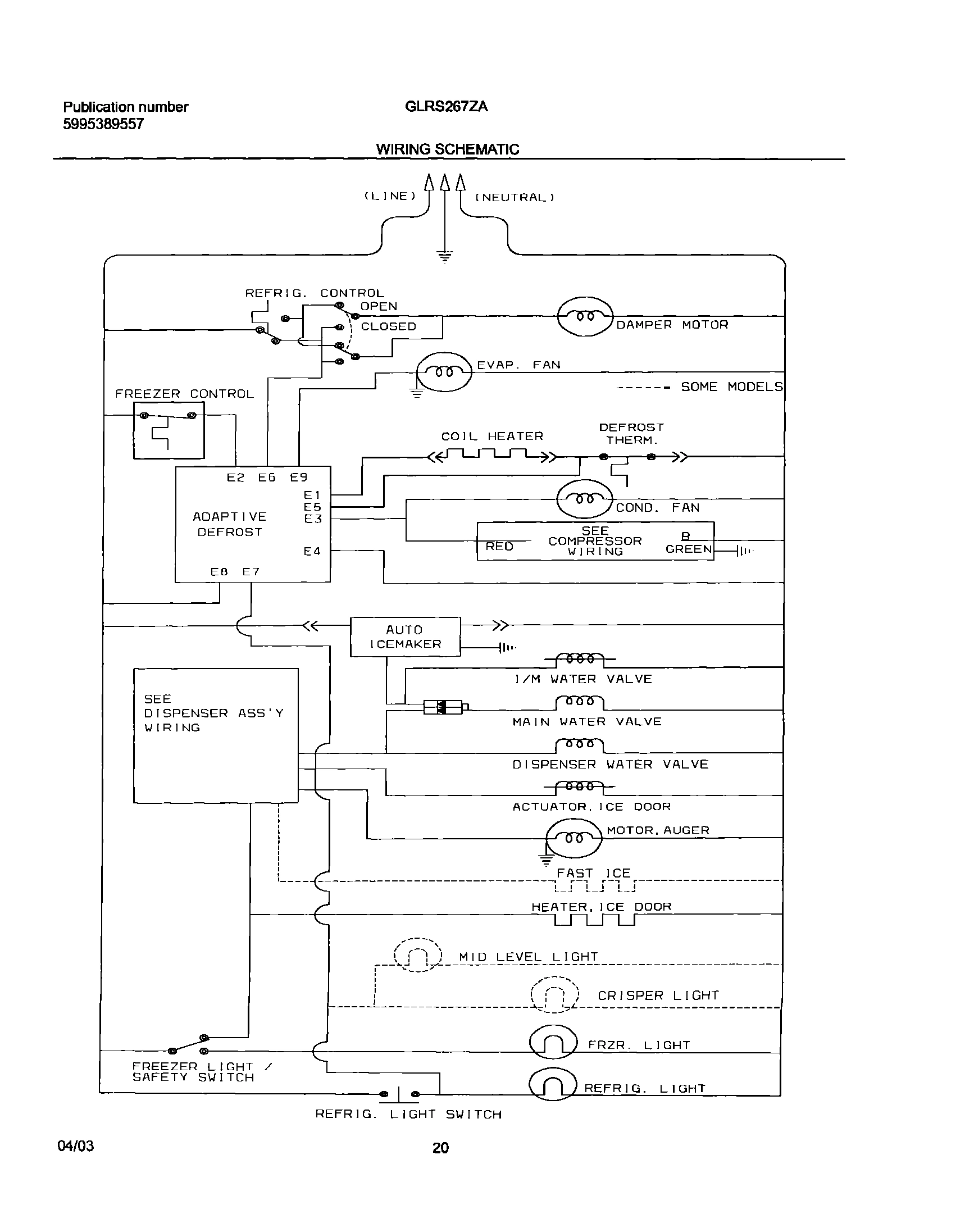 20 - WIRING SCHEMATIC