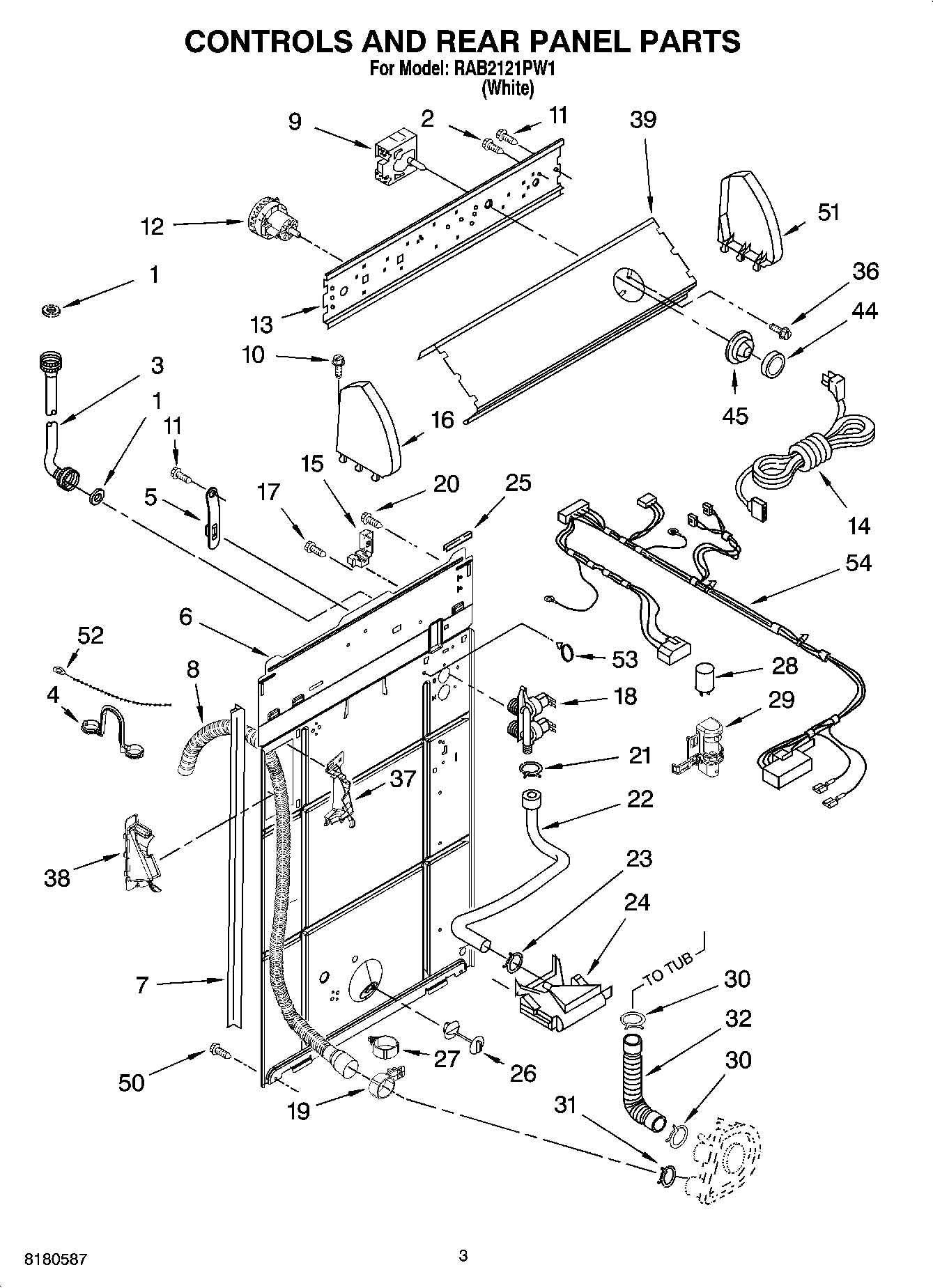 02 - CONTROL AND REAR PANEL PARTS