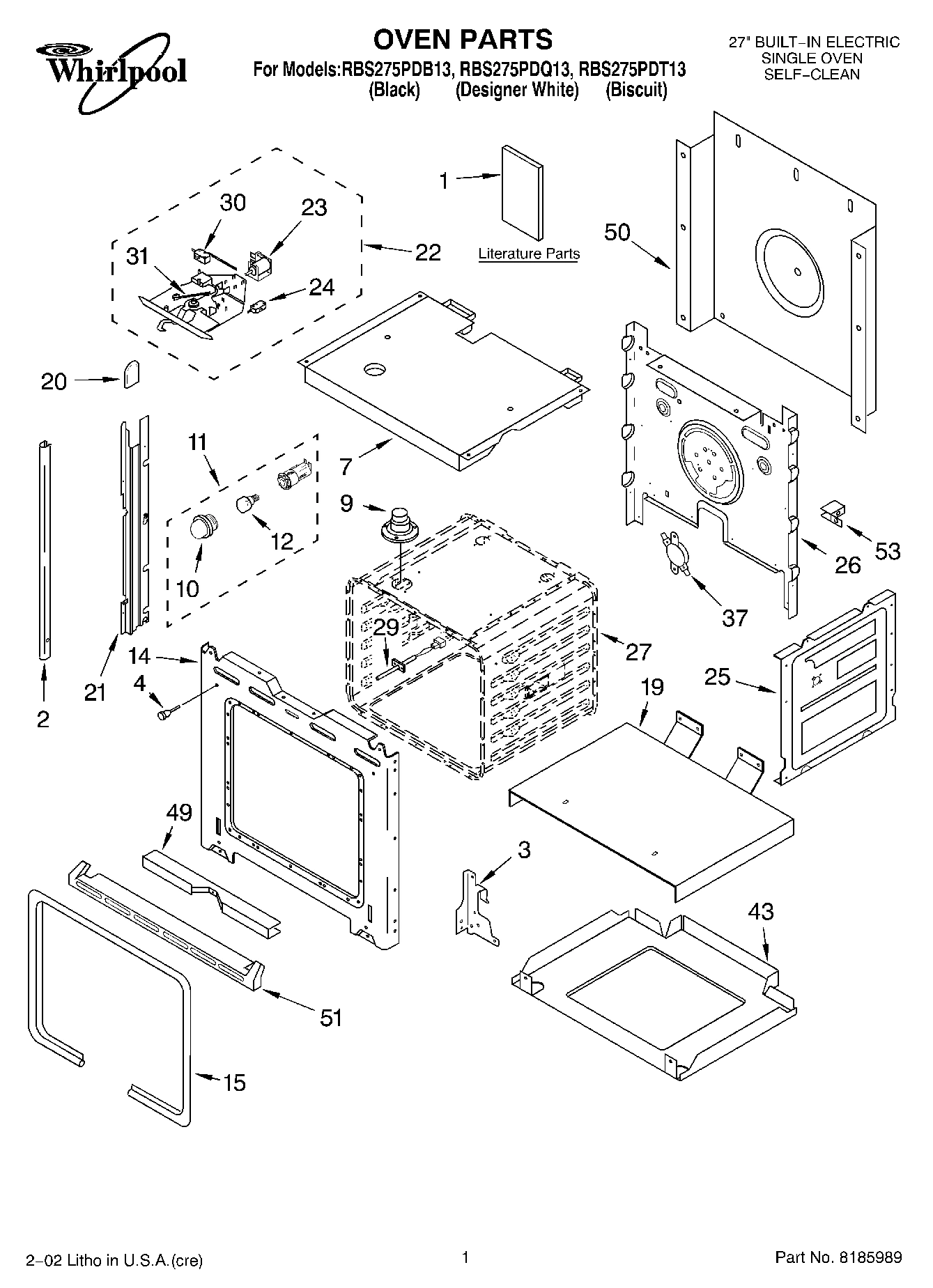 01 - OVEN, LITERATURE