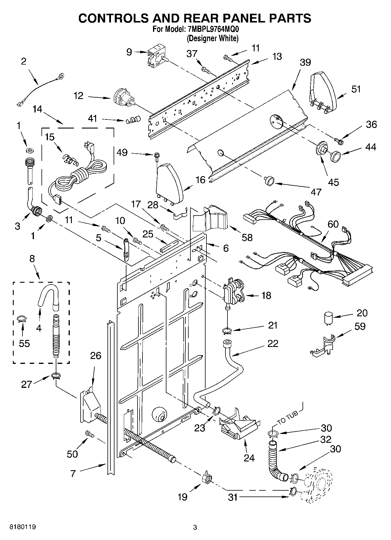 02 - CONTROLS AND REAR PANEL PARTS