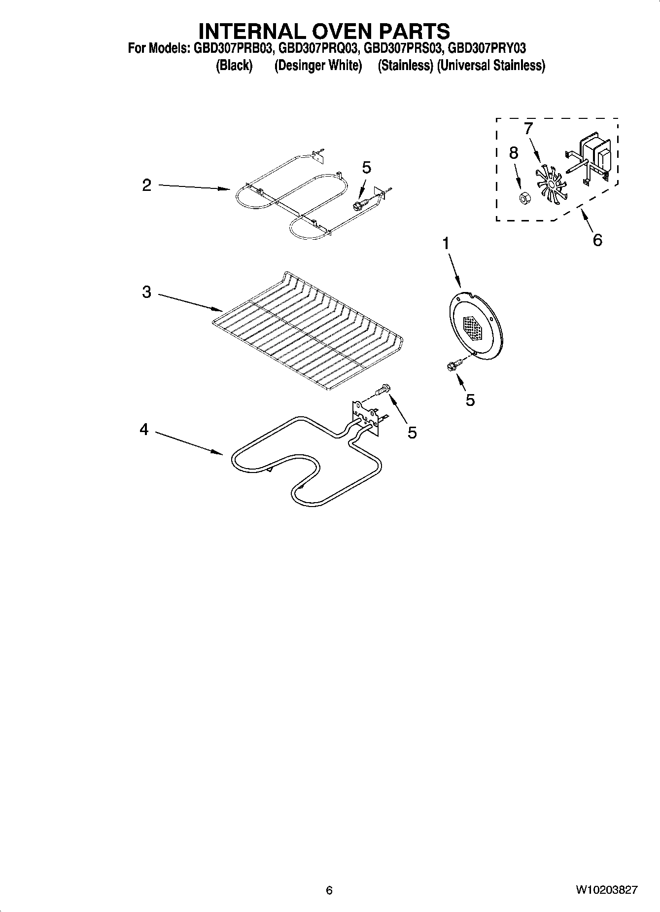04 - INTERNAL OVEN PARTS
