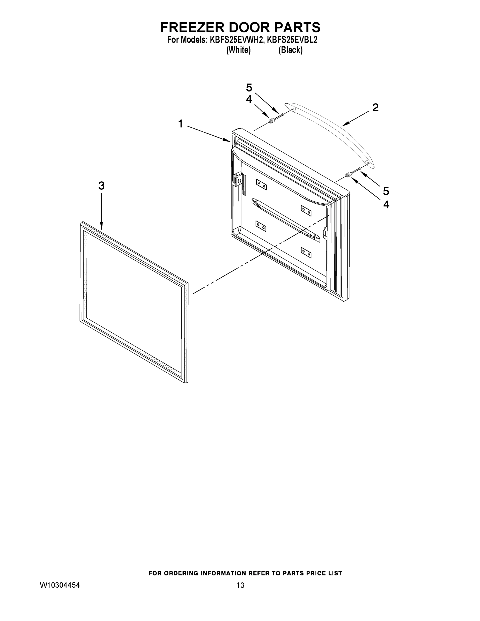 07 - FREEZER DOOR PARTS