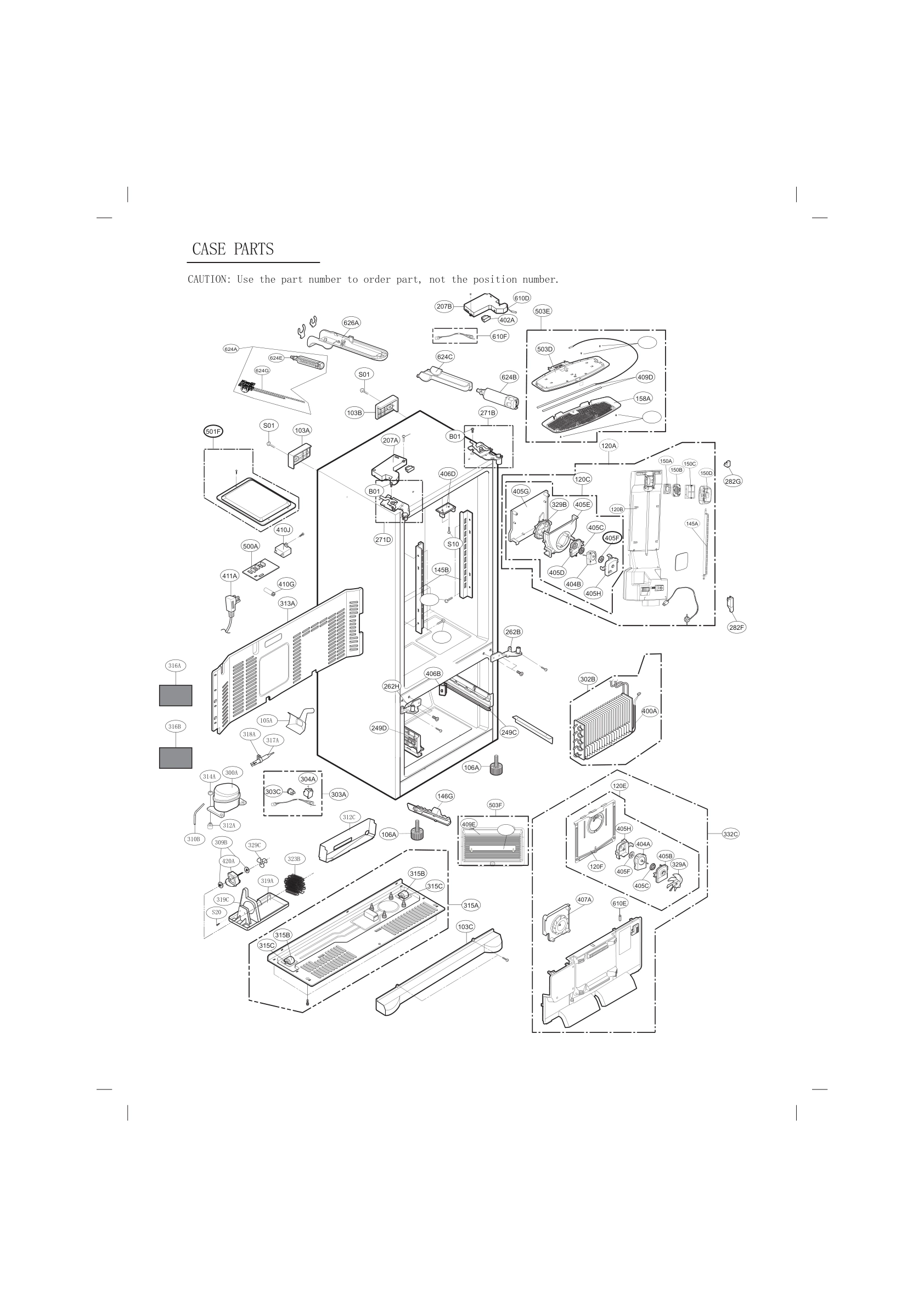 CASE PARTS