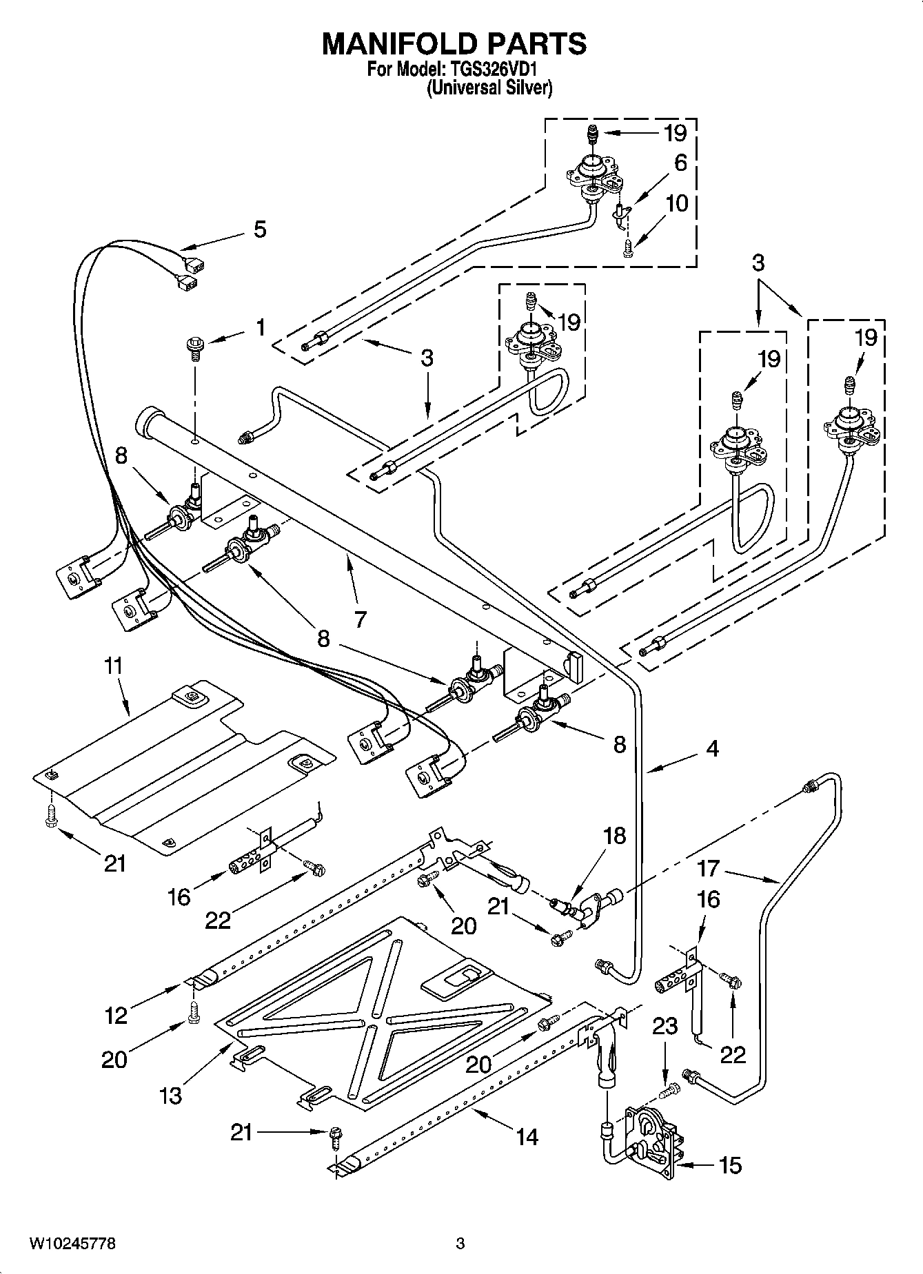 03 - MANIFOLD PARTS