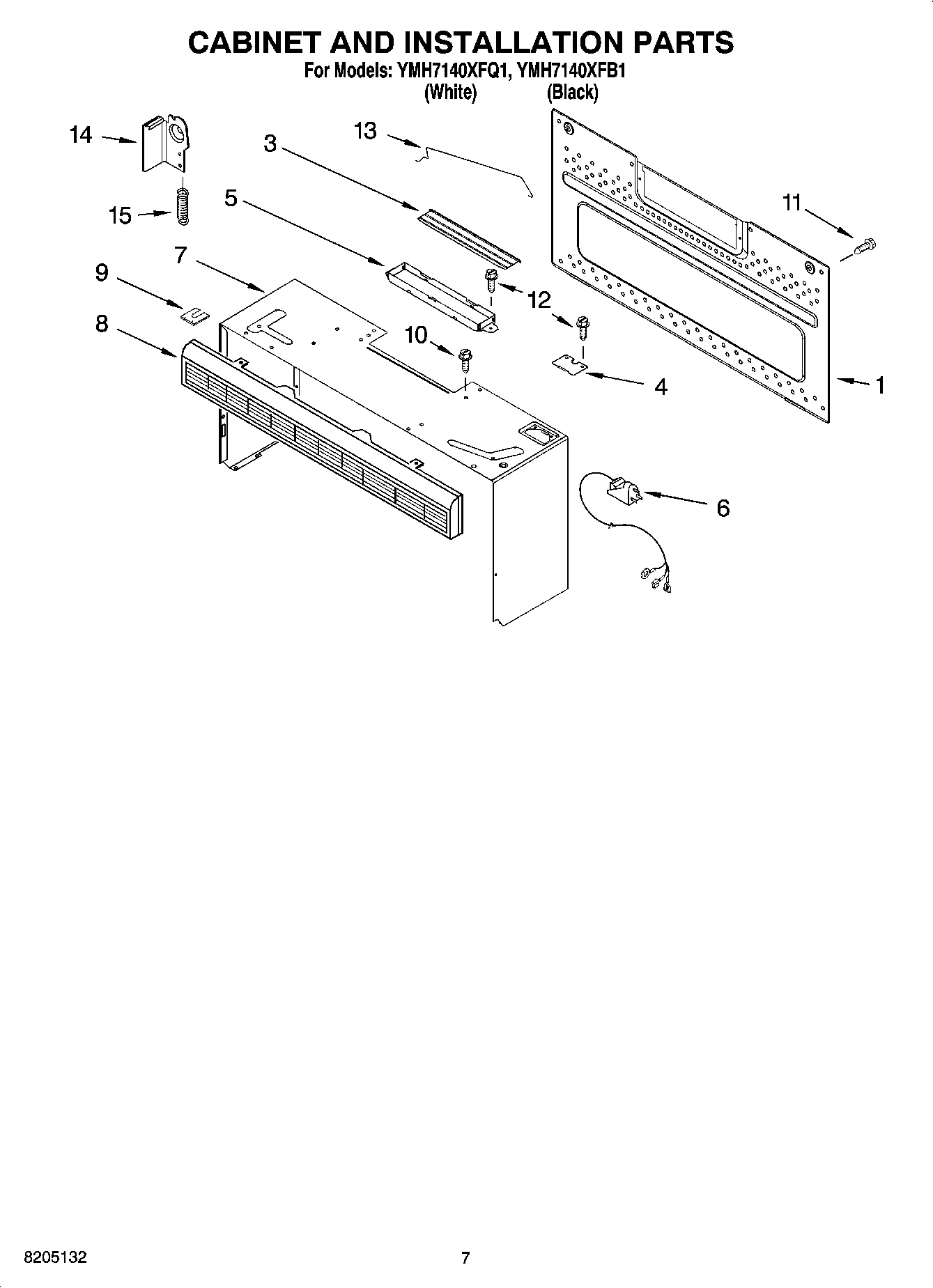 06 - CABINET AND INSTALLATION PARTS