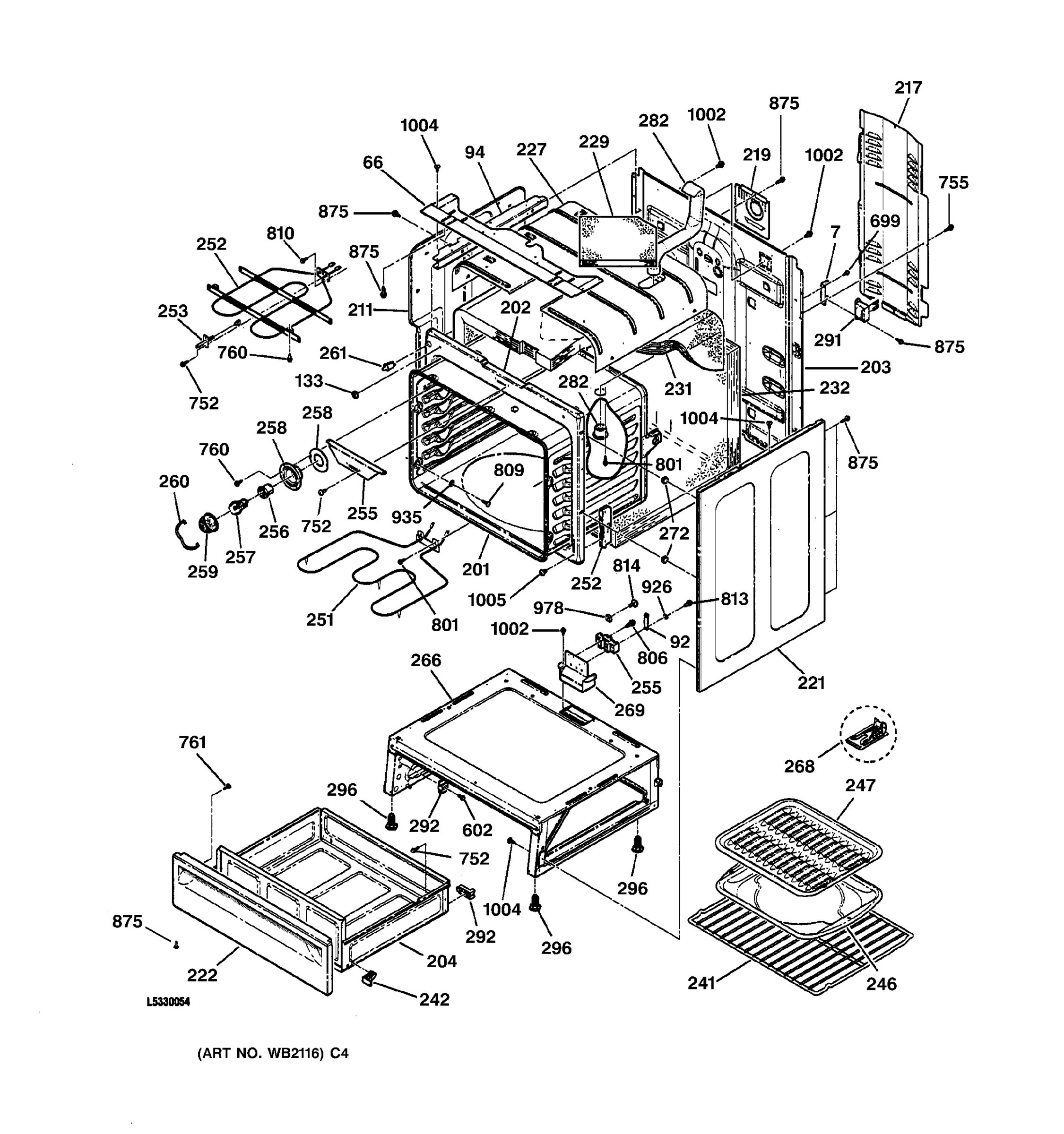 BODY & DRAWER PARTS