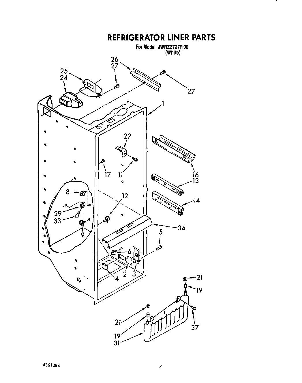 04 - REFRIGERATOR LINER