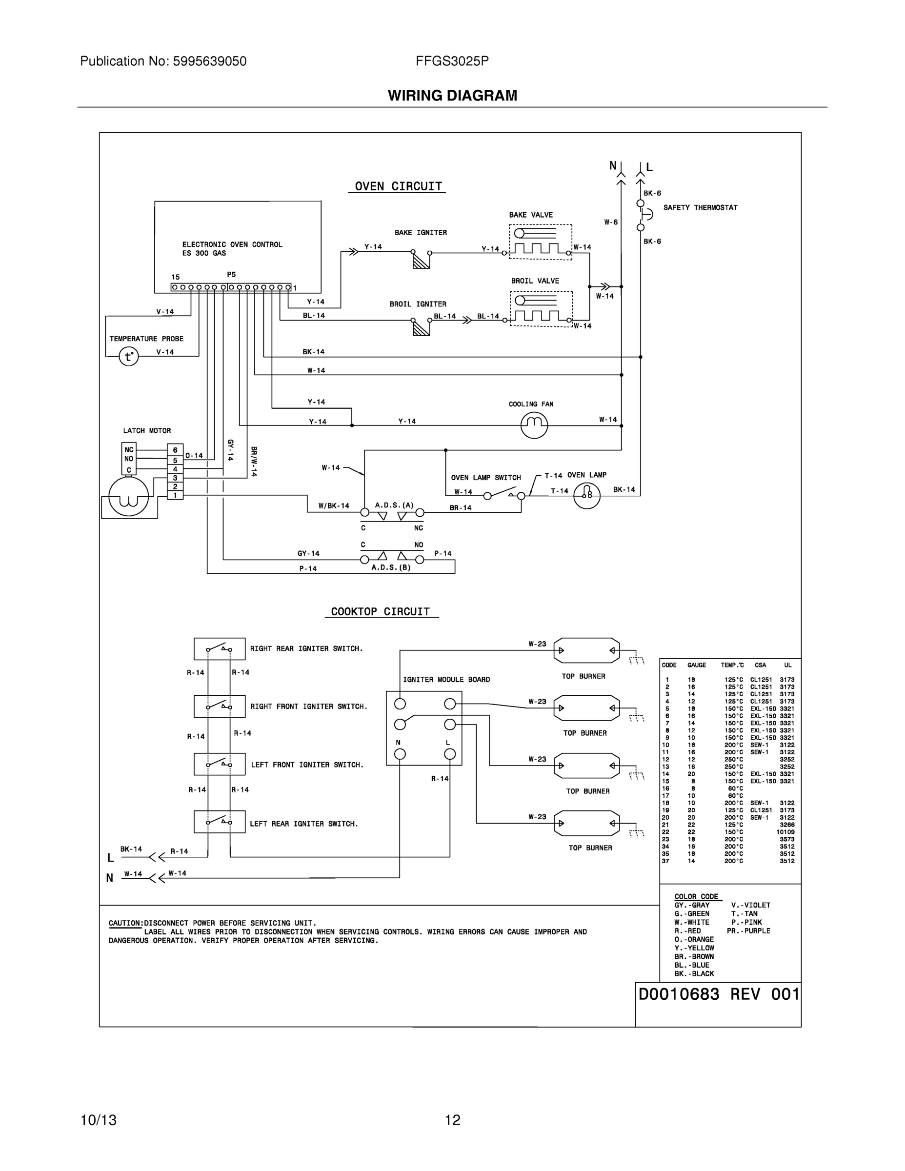 12 - WIRING DIAGRAM