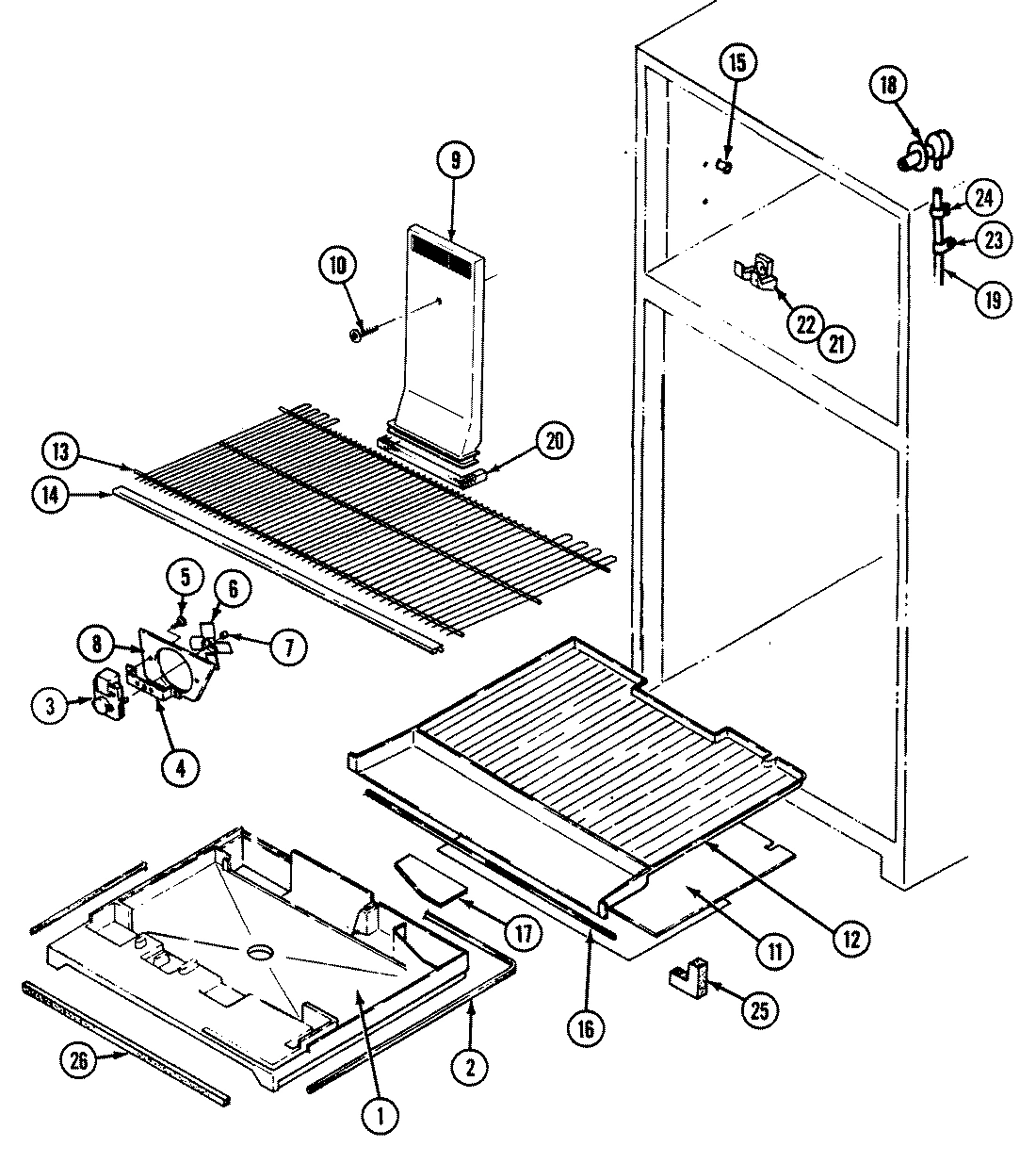 01 - FREEZER COMPARTMENT