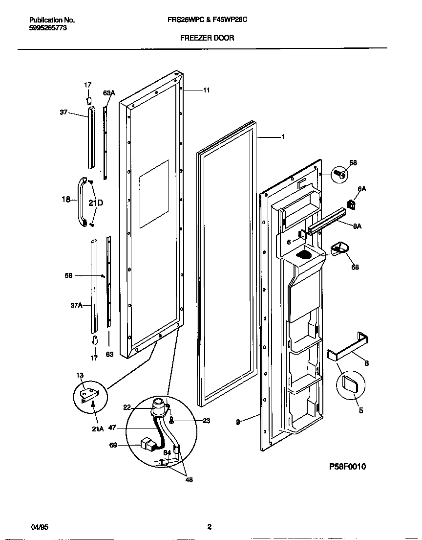 02 - FREEZER DOOR