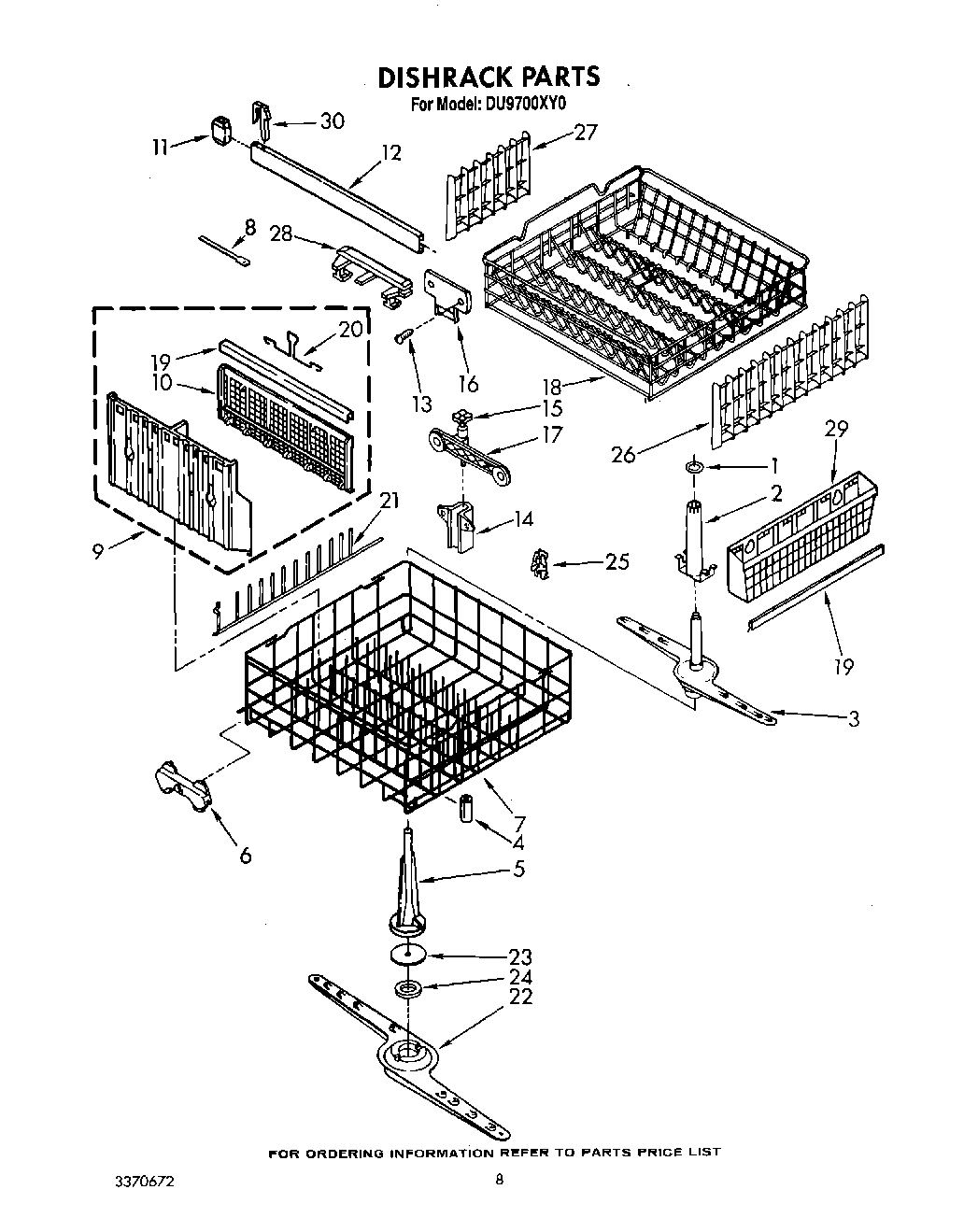 06 - DISHRACK, LIT/OPTIONAL
