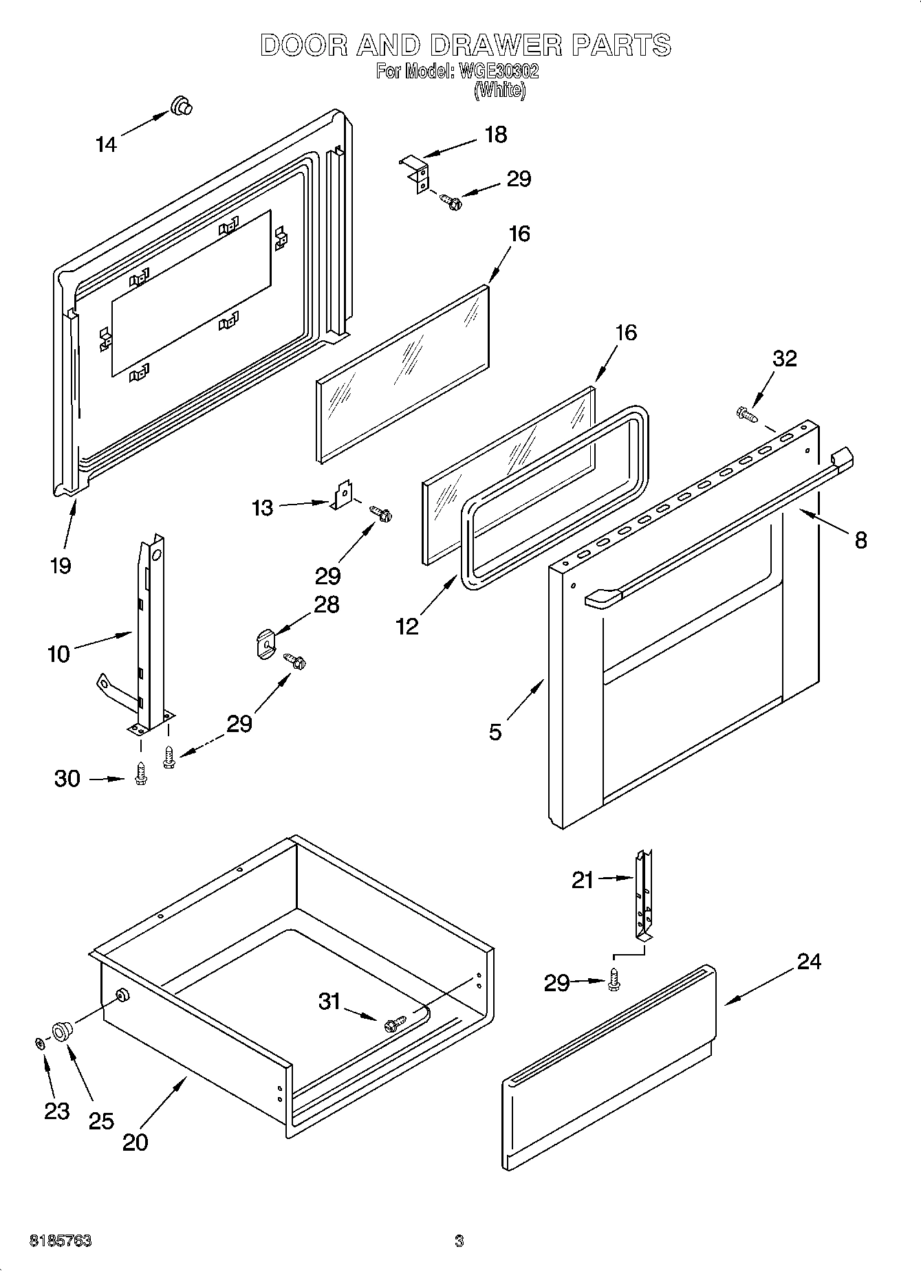 03 - DOOR AND DRAWER PARTS