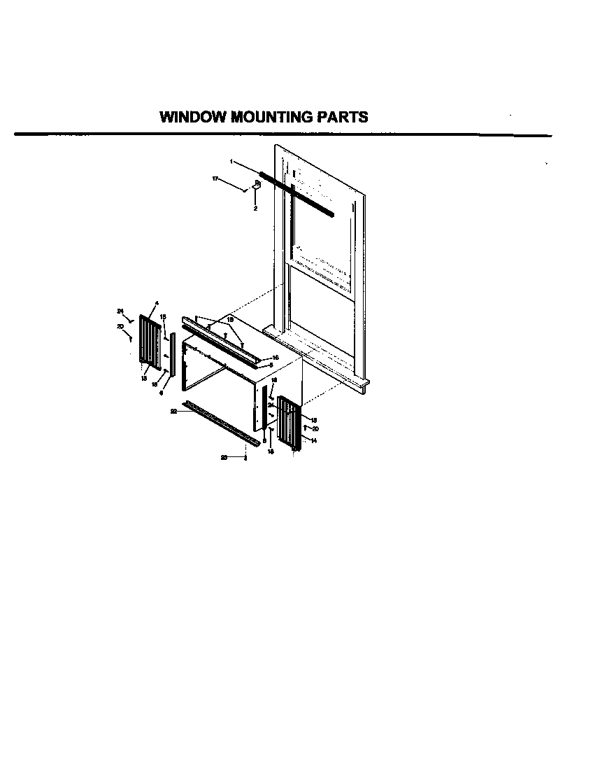 06 - WINDOW MOUNTING PARTS