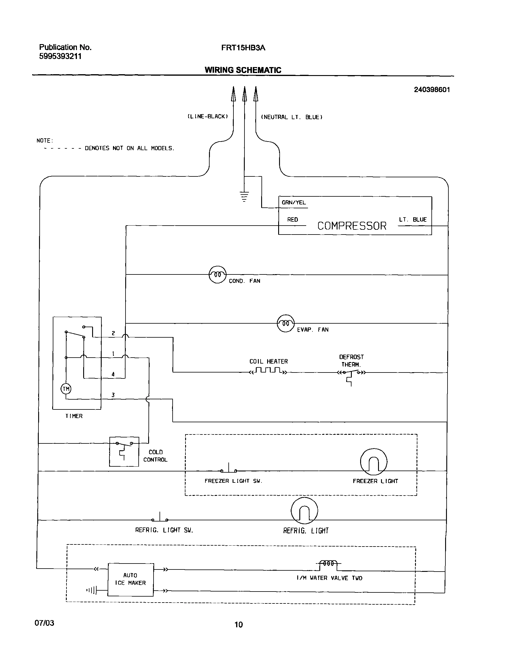10 - WIRING SCHEMATIC