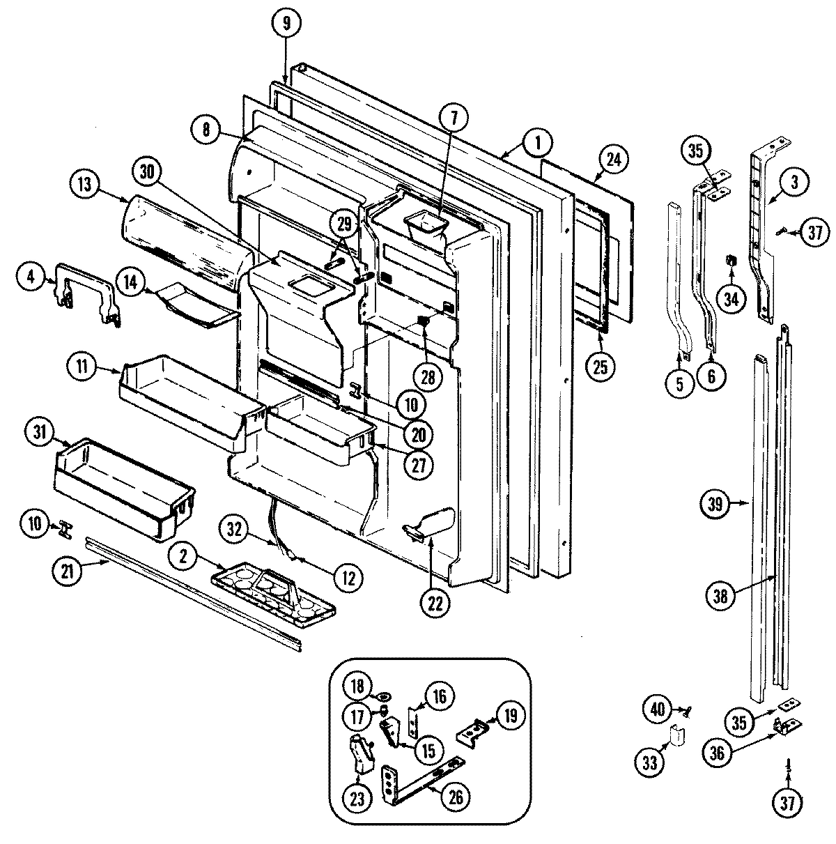 04 - FRESH FOOD DOOR