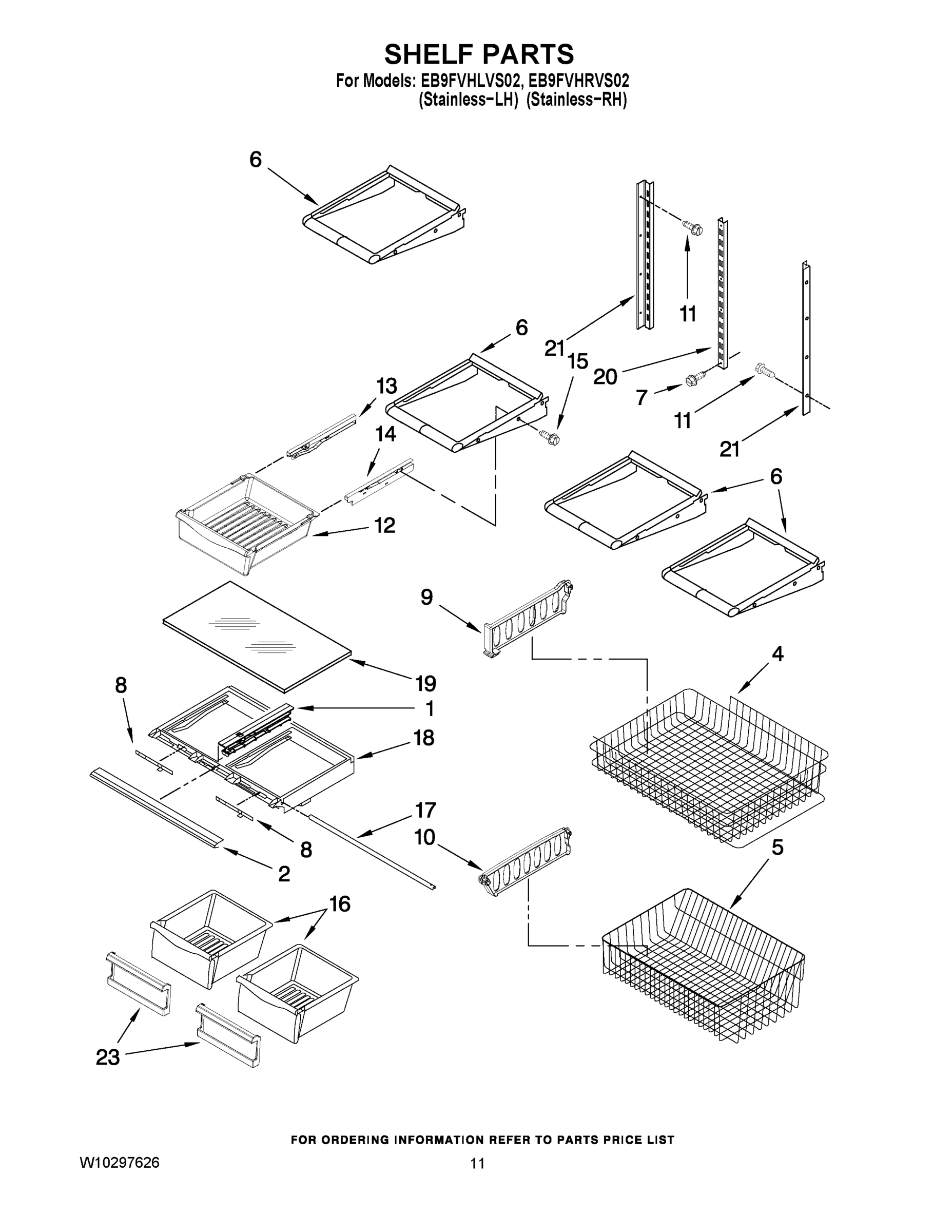 07 - SHELF PARTS