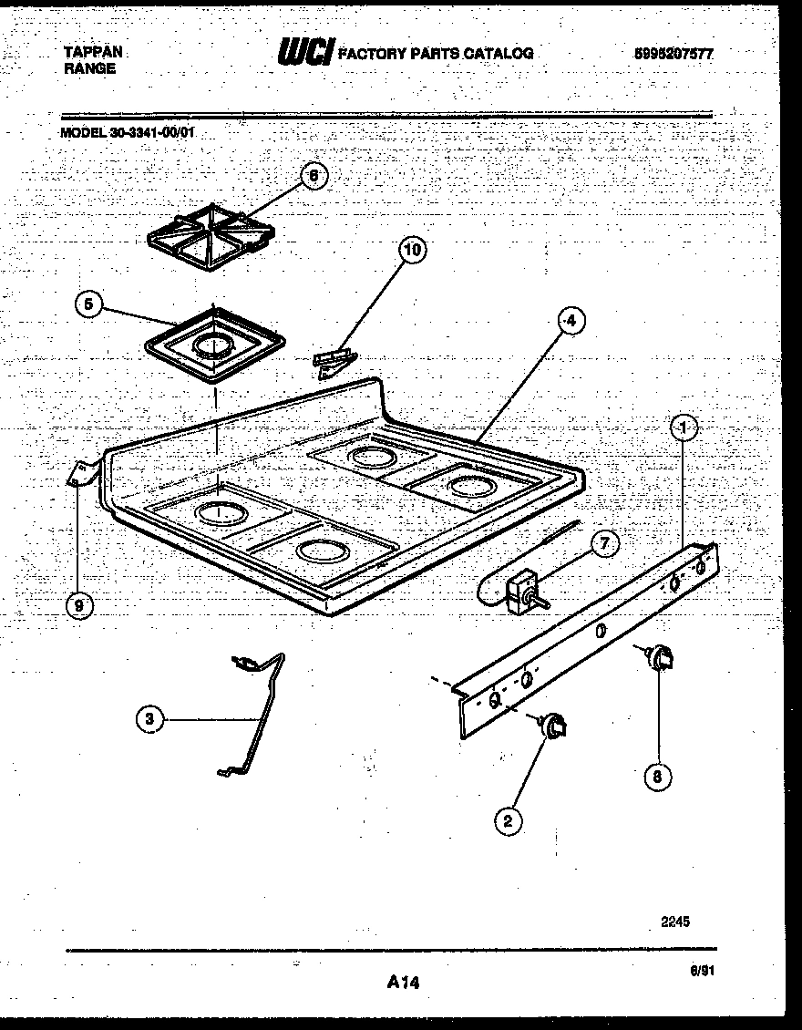 03 - COOKTOP PARTS