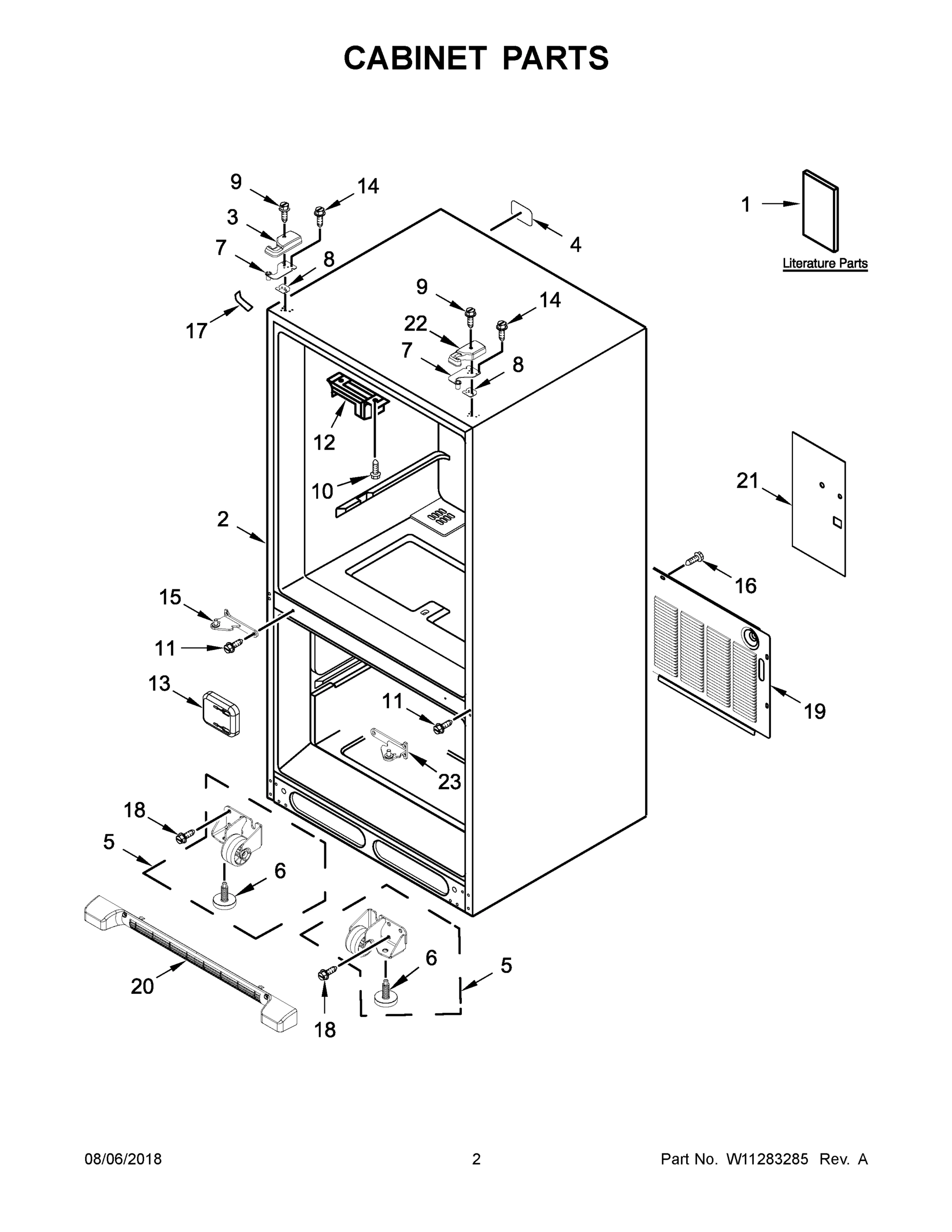 02 - CABINET PARTS