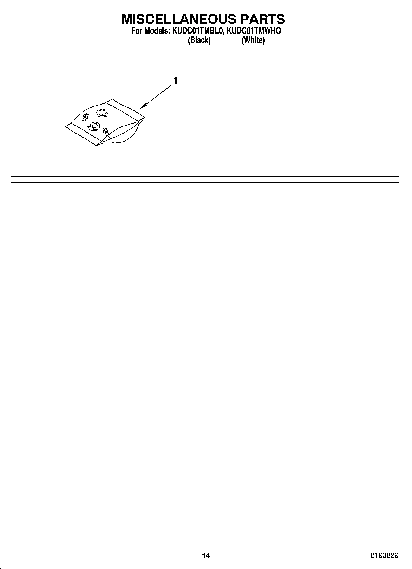 12 - MISCELLANEOUS PARTS OPTIONAL PARTS (NOT INCLUDED)