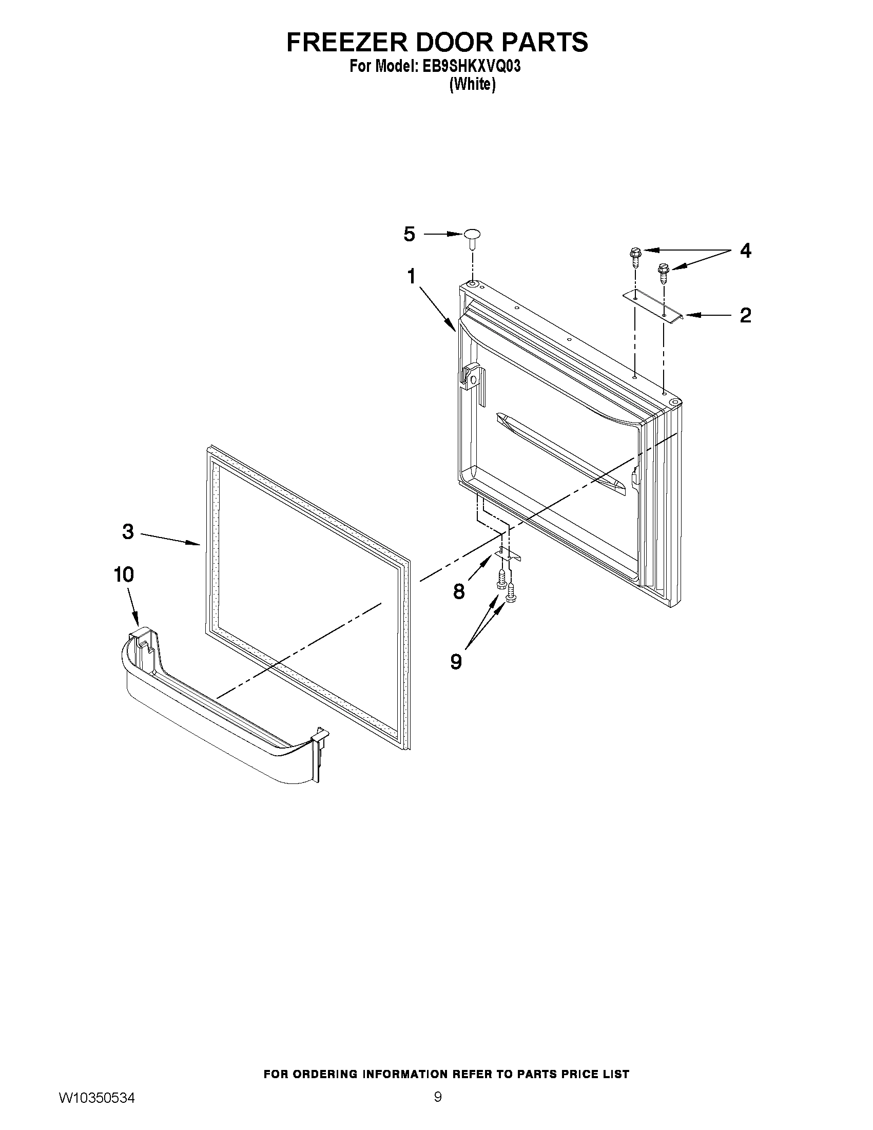 05 - FREEZER DOOR PARTS