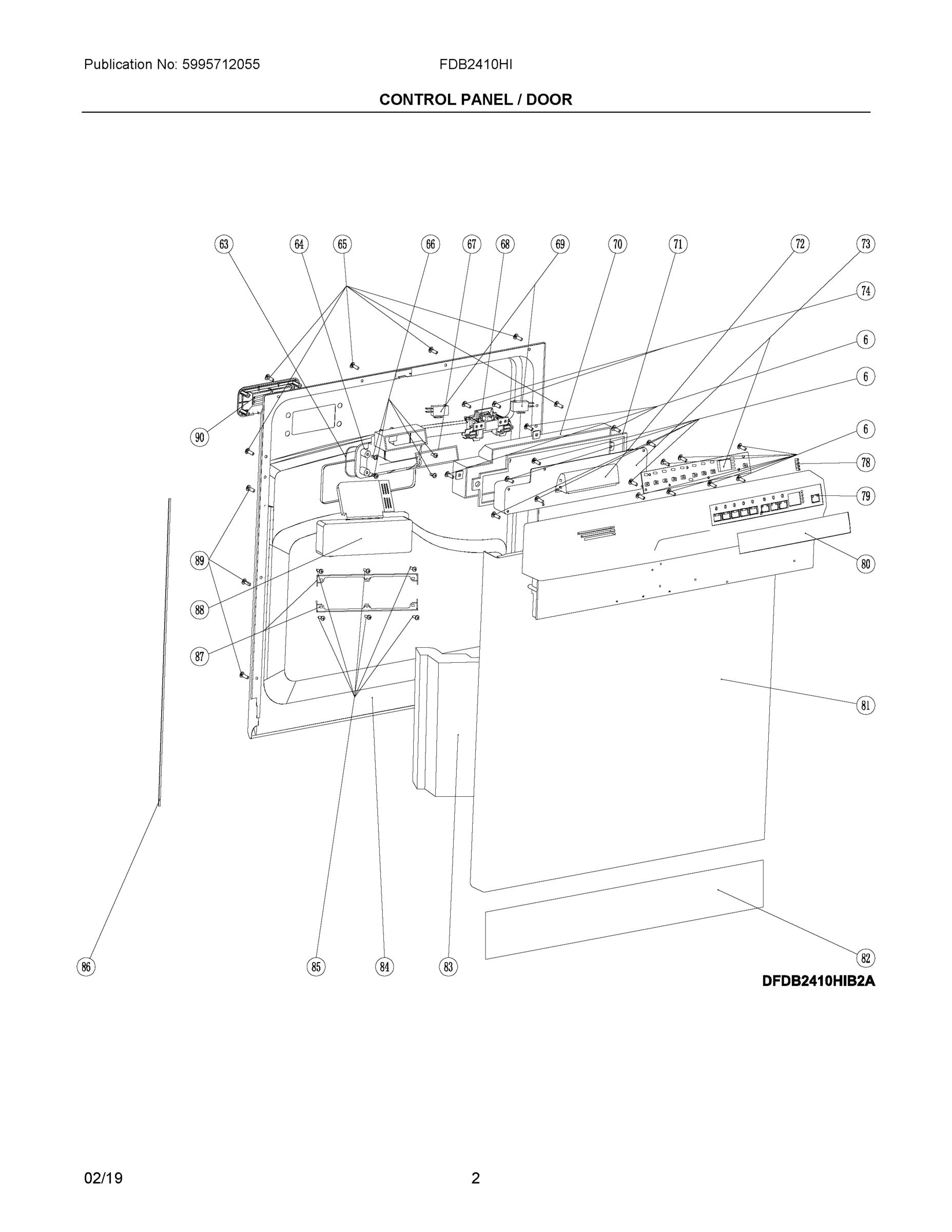 02 - CONTROL PANEL / DOOR