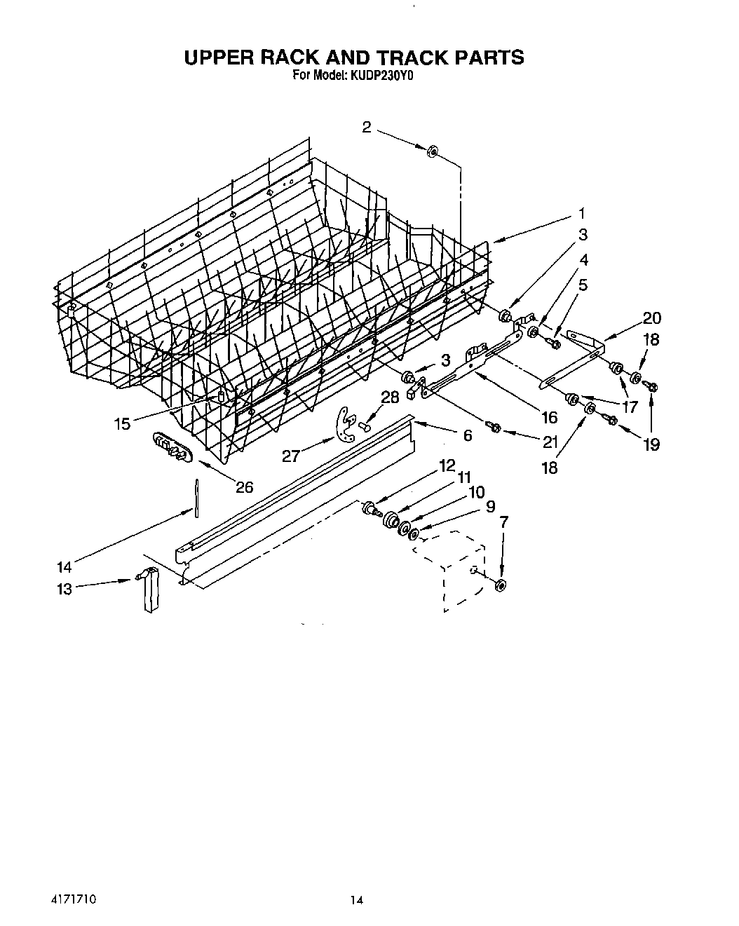 11 - UPPER RACK AND TRACK