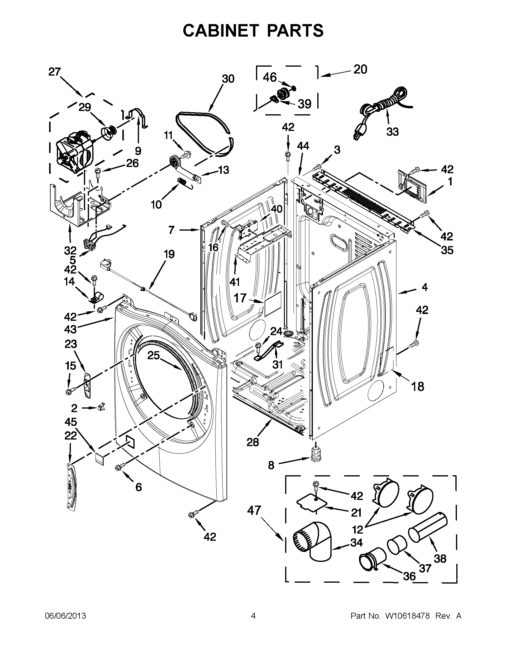 02 - CABINET PARTS
