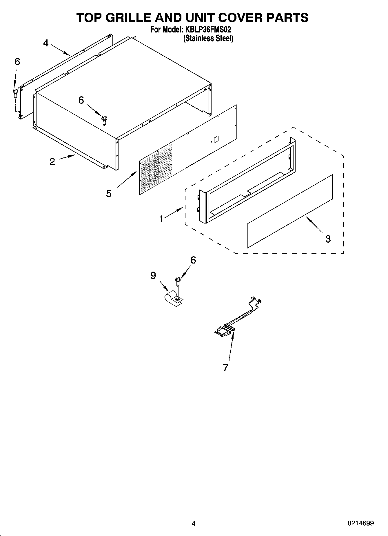 03 - TOP GRILLE AND UNIT COVER PARTS