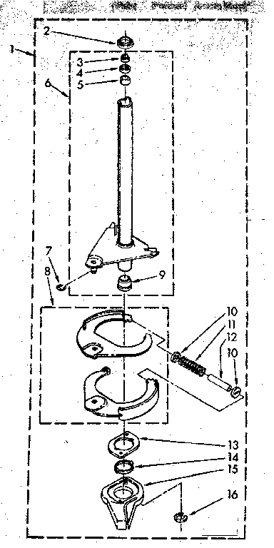BRAKE AND DRIVE TUBE PARTS