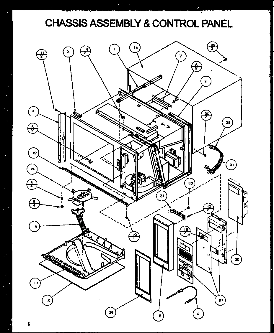 01 - CHASSIS ASSY & CONTROL PANEL