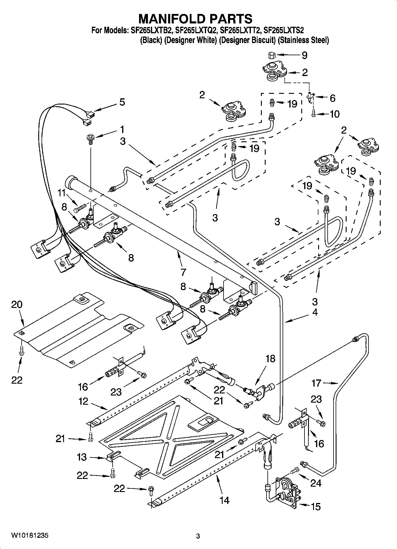 03 - MANIFOLD PARTS