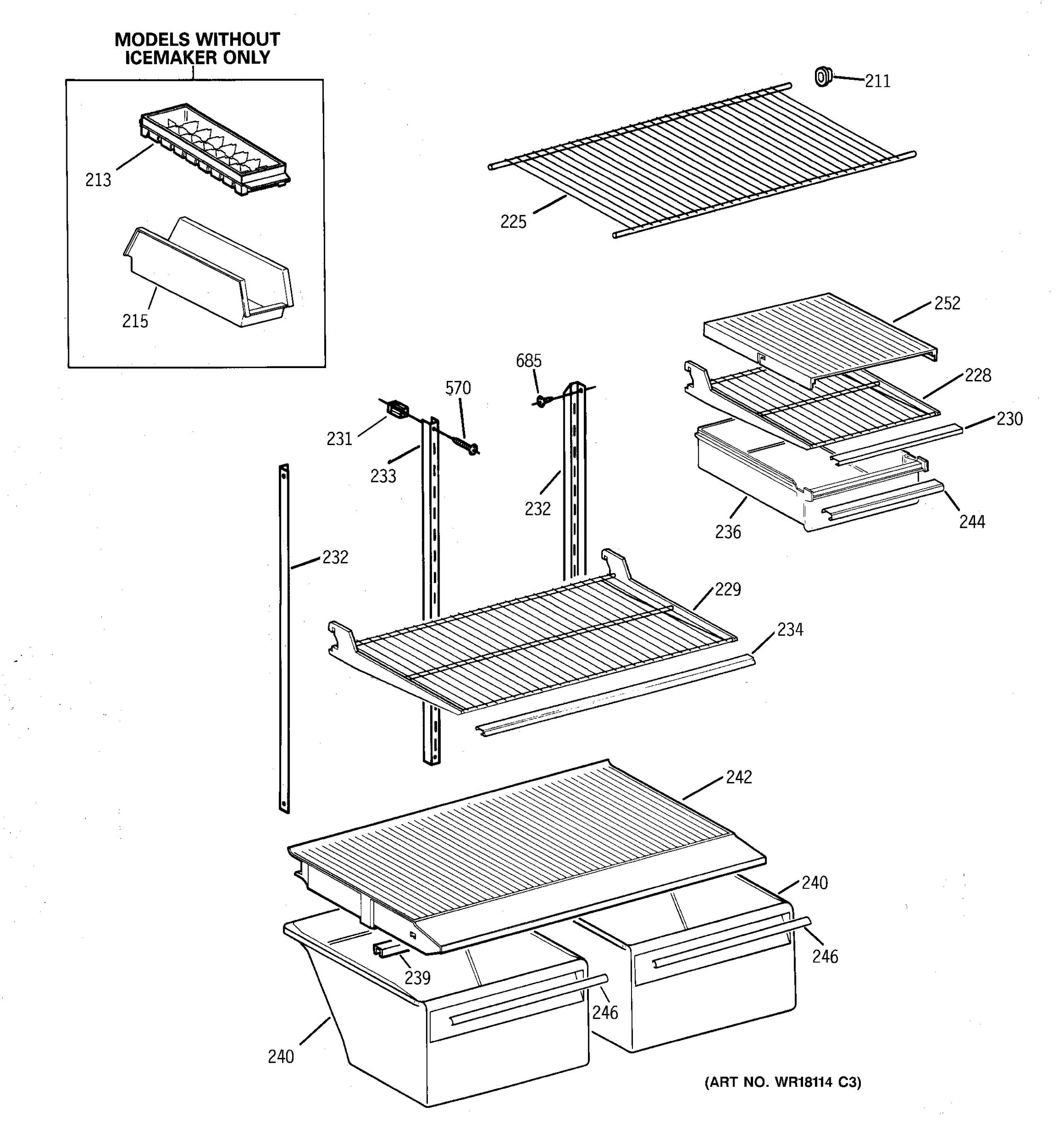 SHELF PARTS