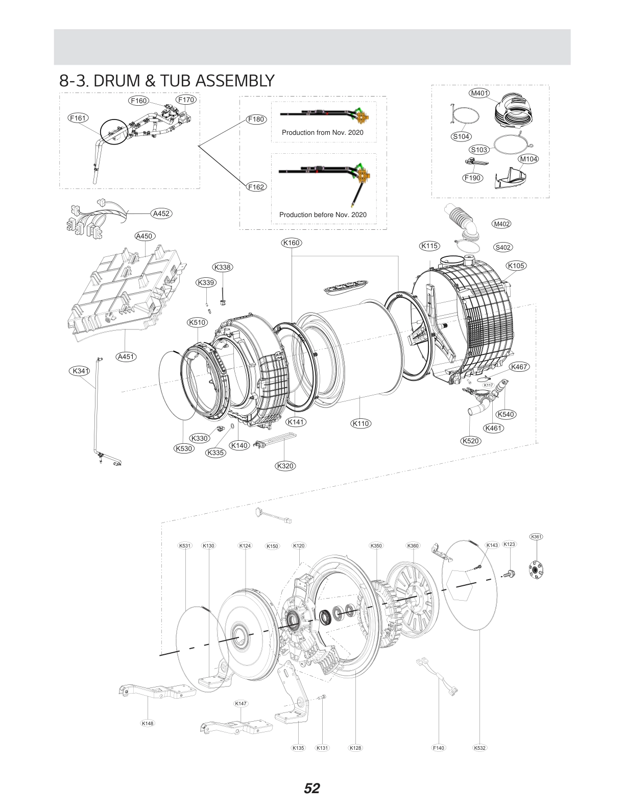 DRUM & TUB ASSEMBLY