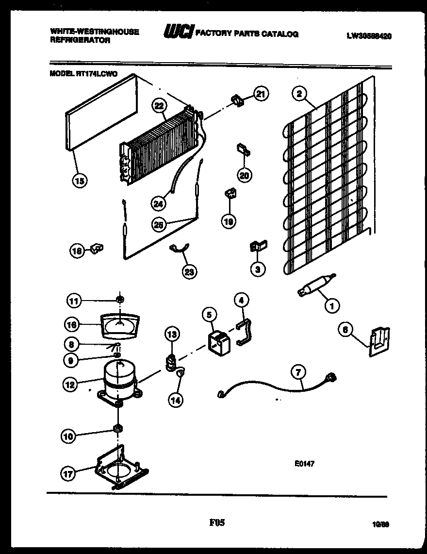 05 - SYSTEM AND AUTOMATIC DEFROST PARTS