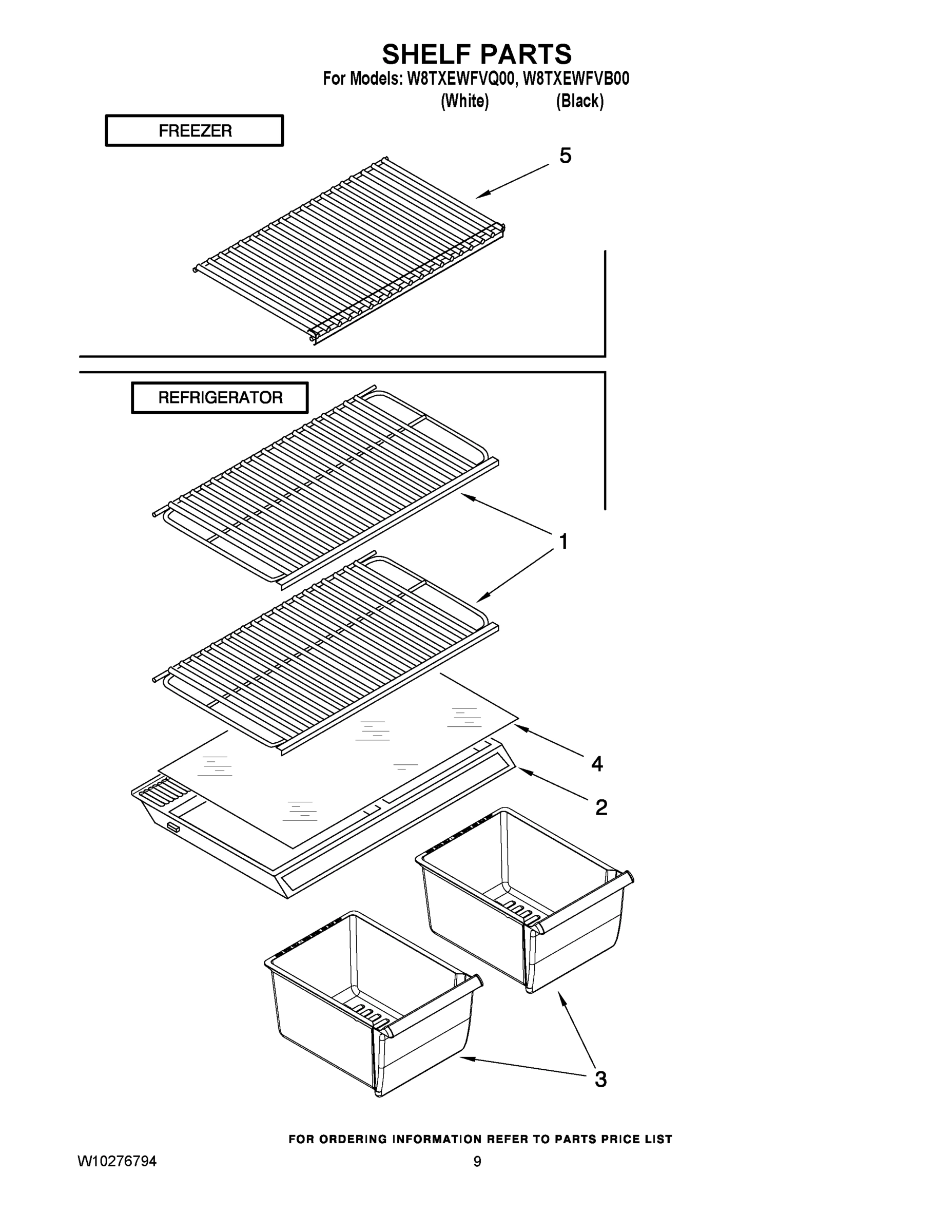 05 - SHELF PARTS
