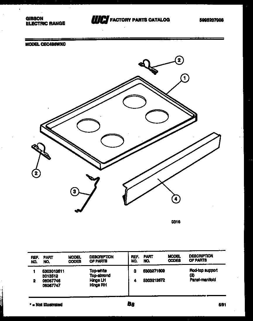 05 - COOKTOP PARTS