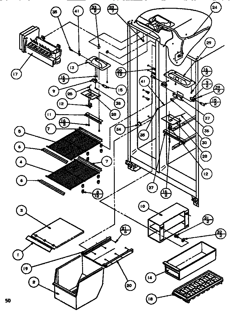 08 - FZ SHELVING & REF LIGHT