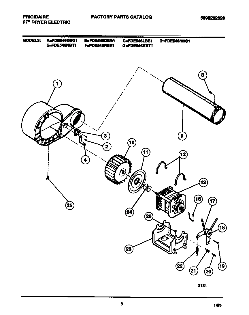05 - MOTOR, FAN HSG., EXHAUST DUCT